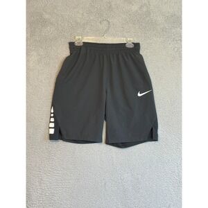 Nike Elite Stripe Basketball Shorts Athletic Running Gym Black Mens Size S